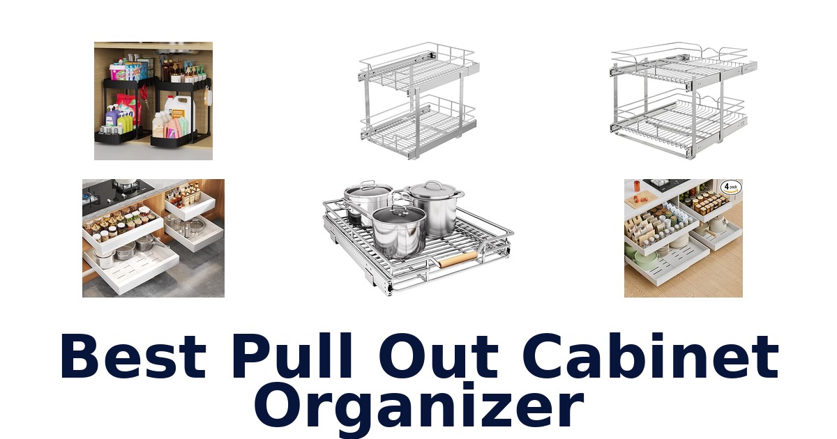 best pull out cabinet organizer