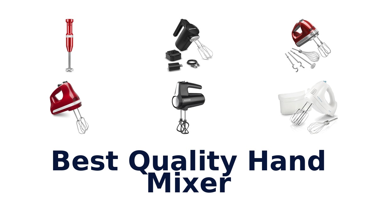 best quality hand mixer