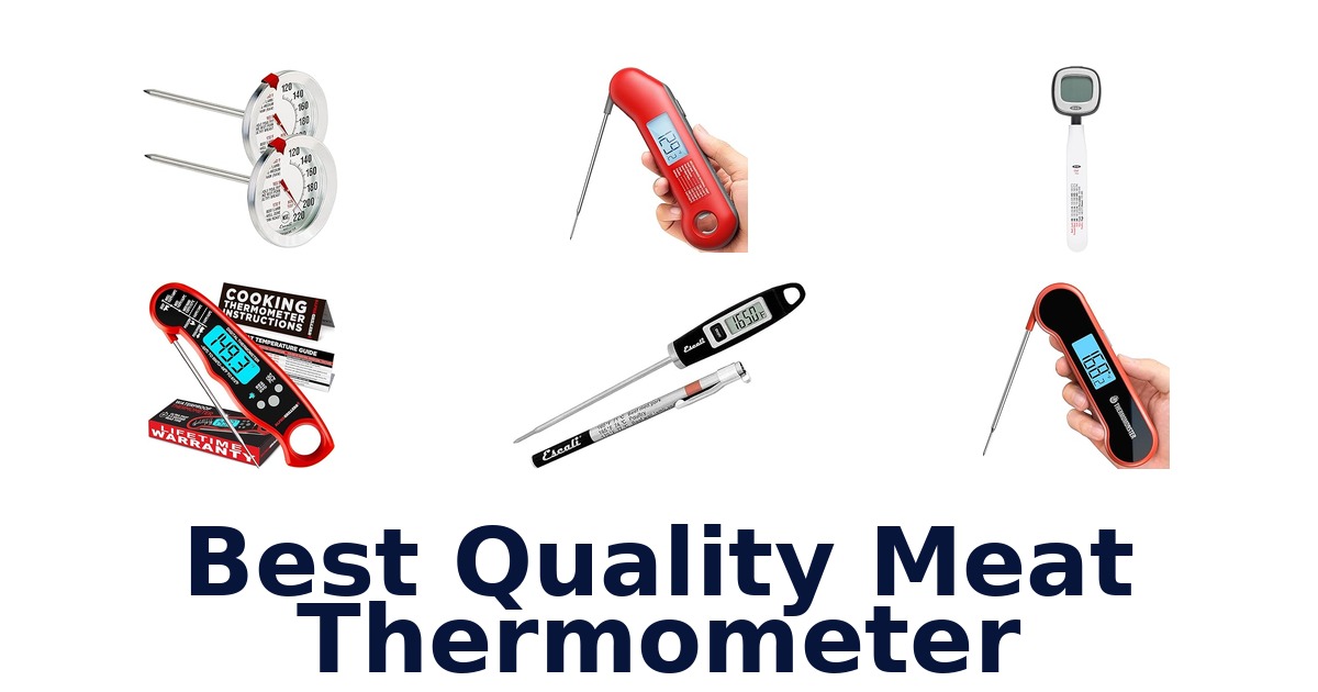 best quality meat thermometer