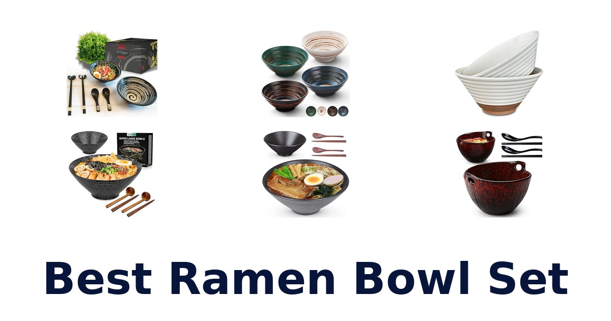 best ramen bowl set