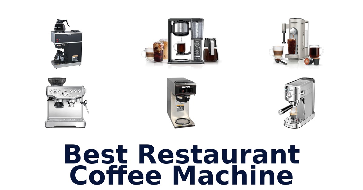 best restaurant coffee machine