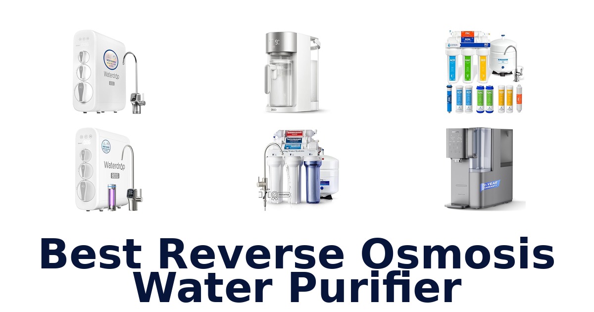 best reverse osmosis water purifier