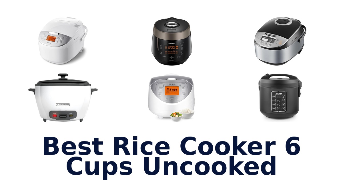 best rice cooker 6 cups uncooked