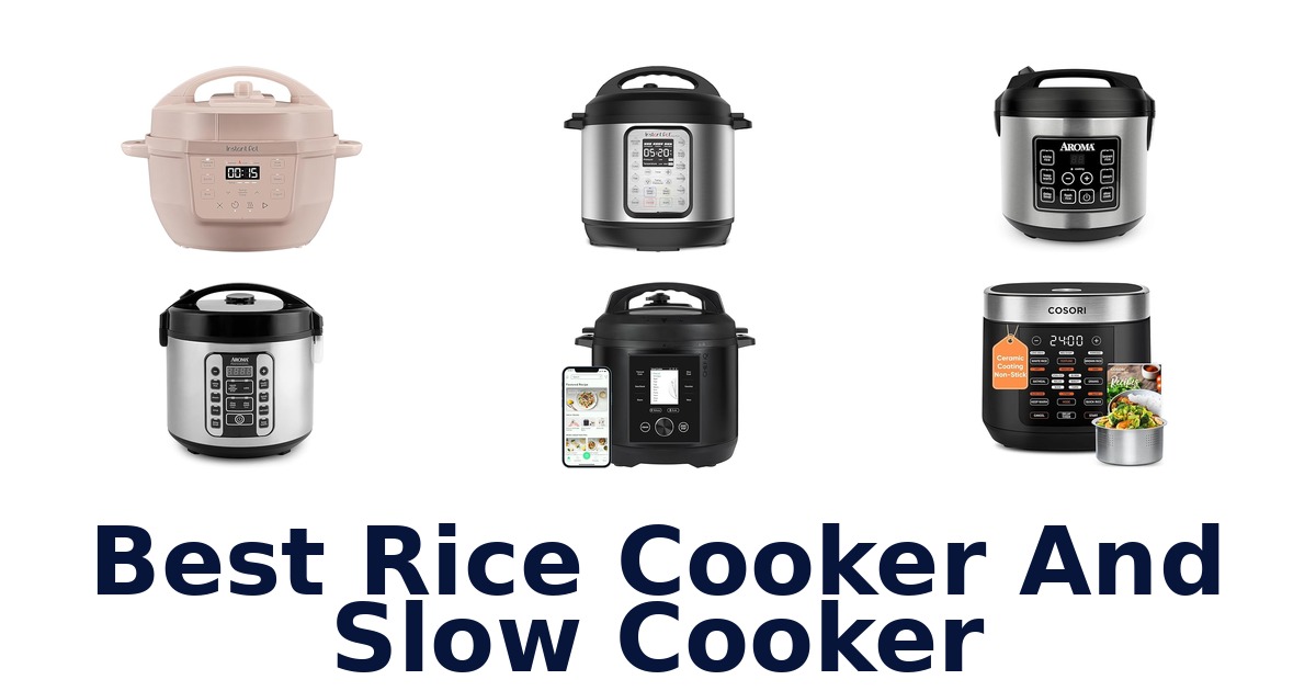 best rice cooker and slow cooker