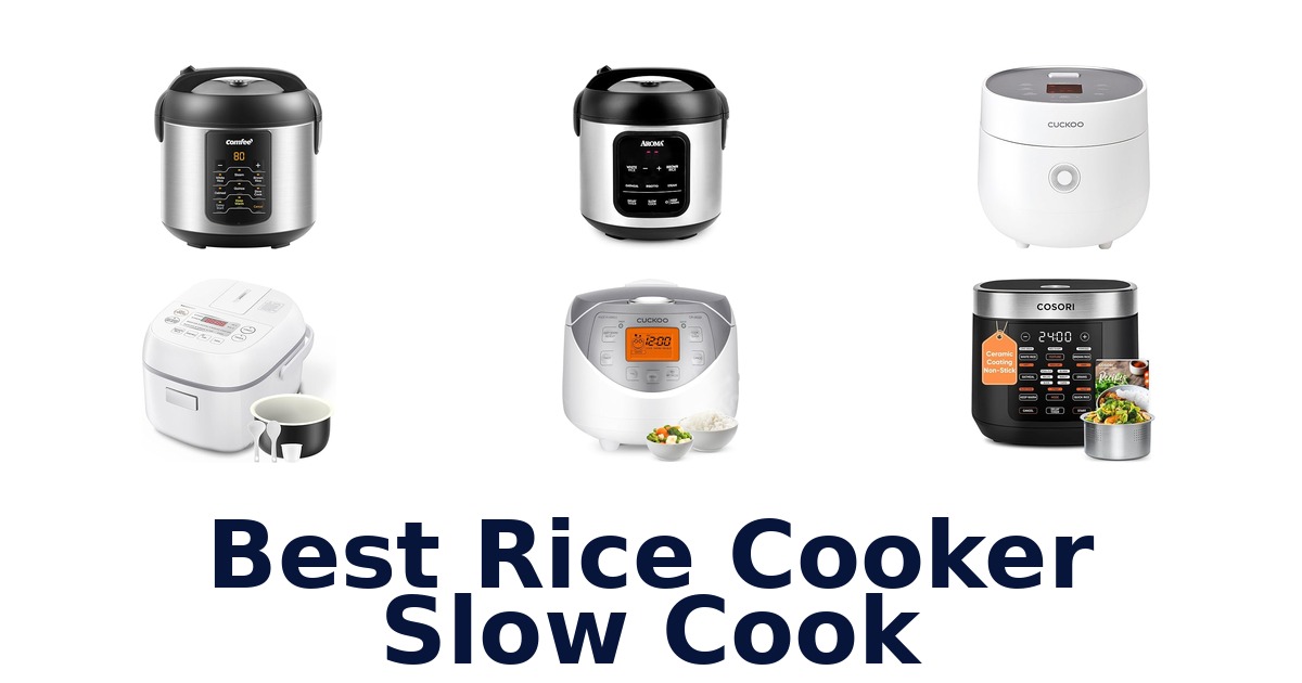 best rice cooker slow cook