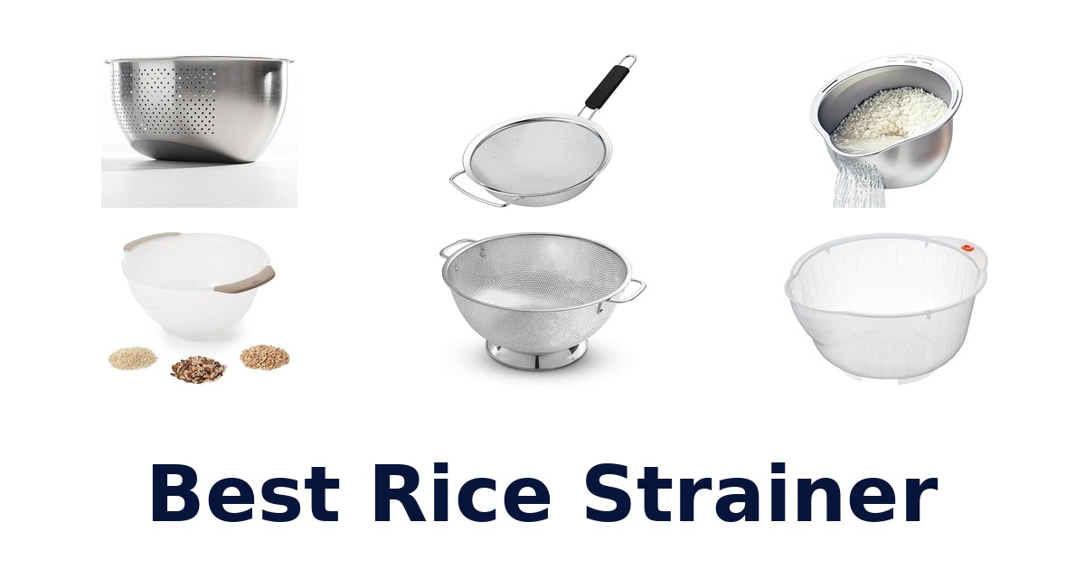 best rice strainer