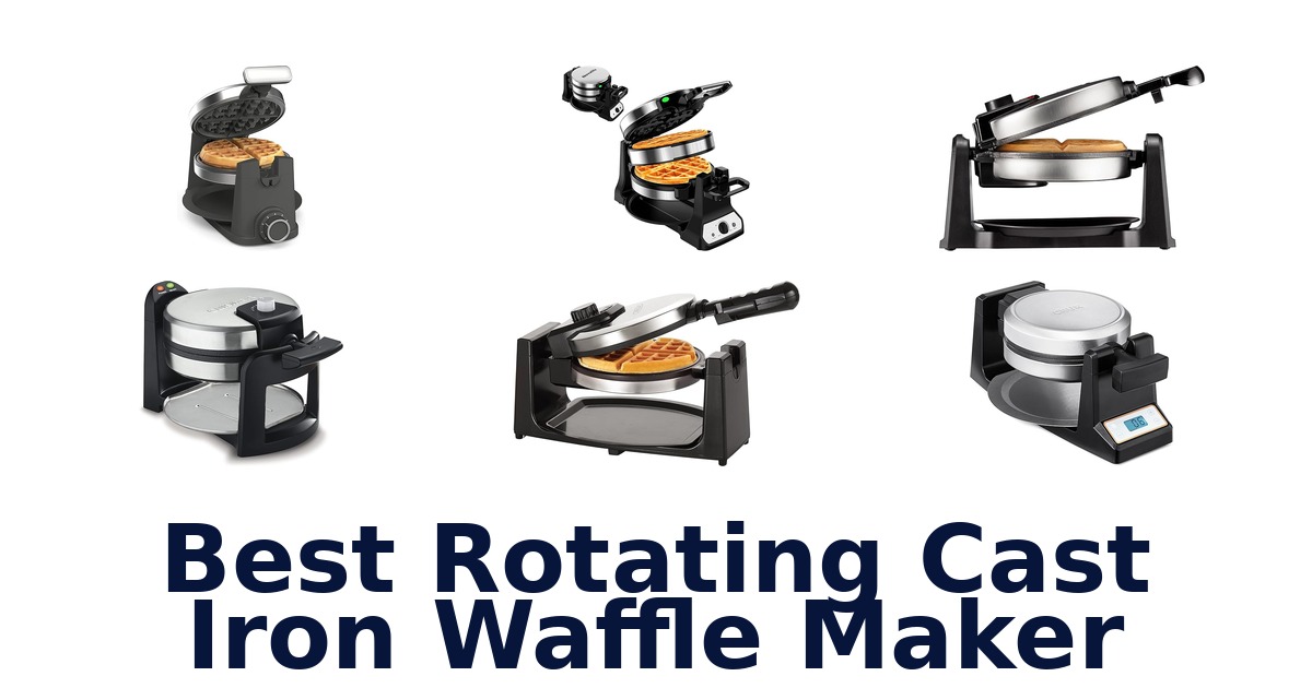 best rotating cast iron waffle maker