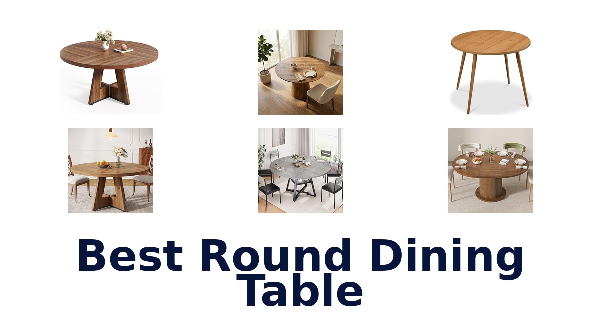 best round dining table