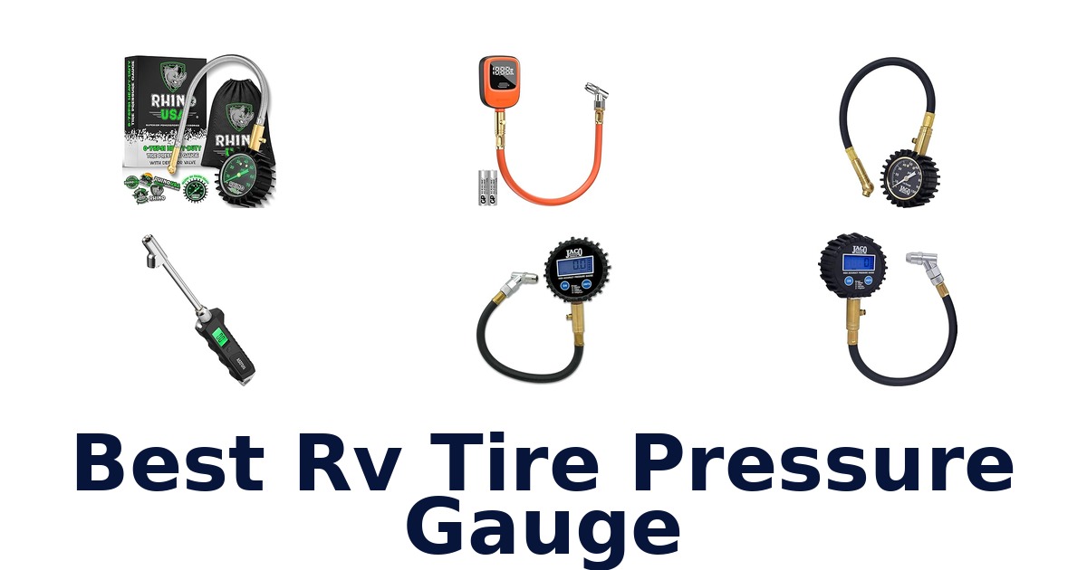 best rv tire pressure gauge