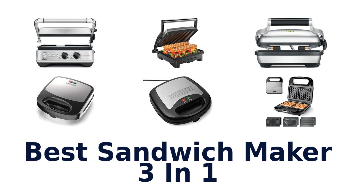 best sandwich maker 3 in 1