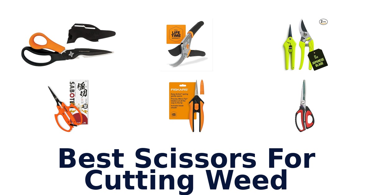 best scissors for cutting weed