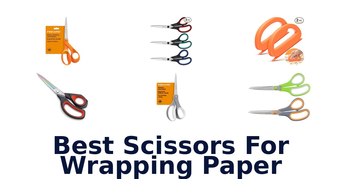 best scissors for wrapping paper
