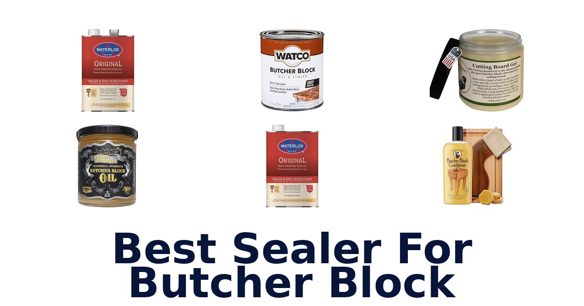 best sealer for butcher block
