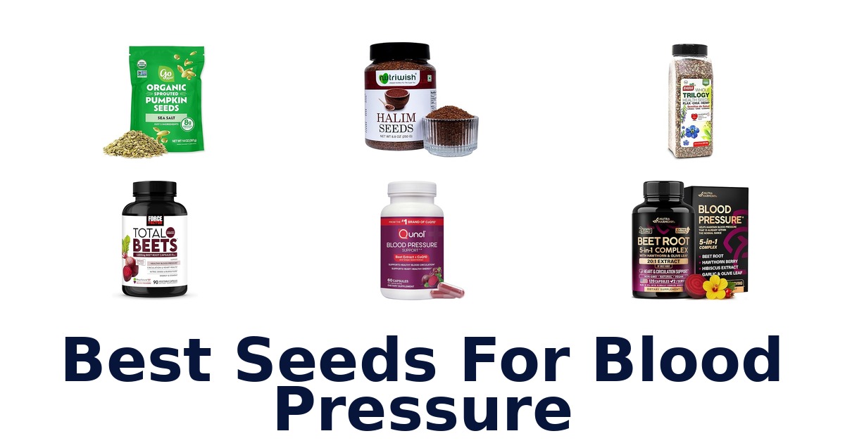 best seeds for blood pressure