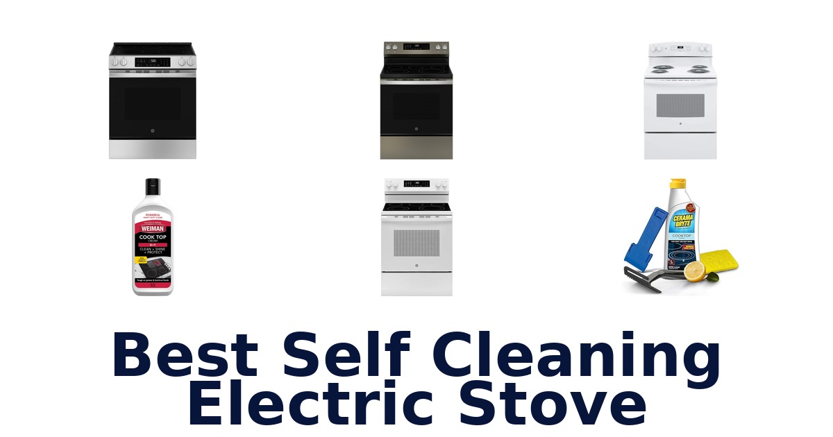 best self cleaning electric stove
