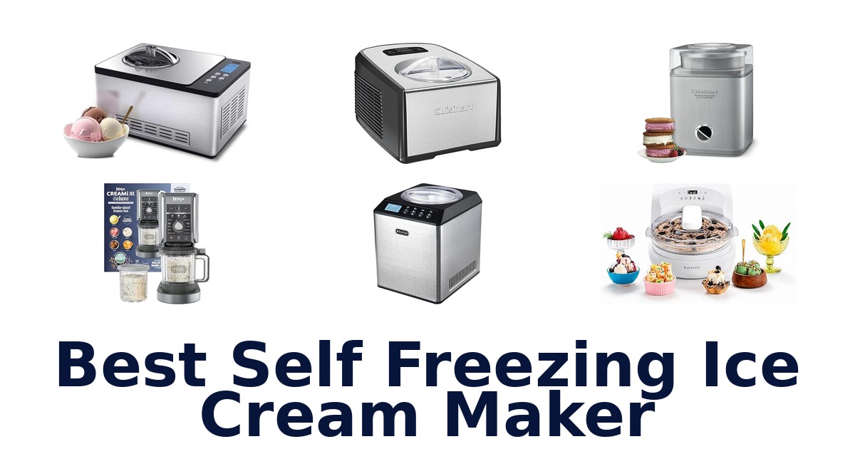 best self freezing ice cream maker