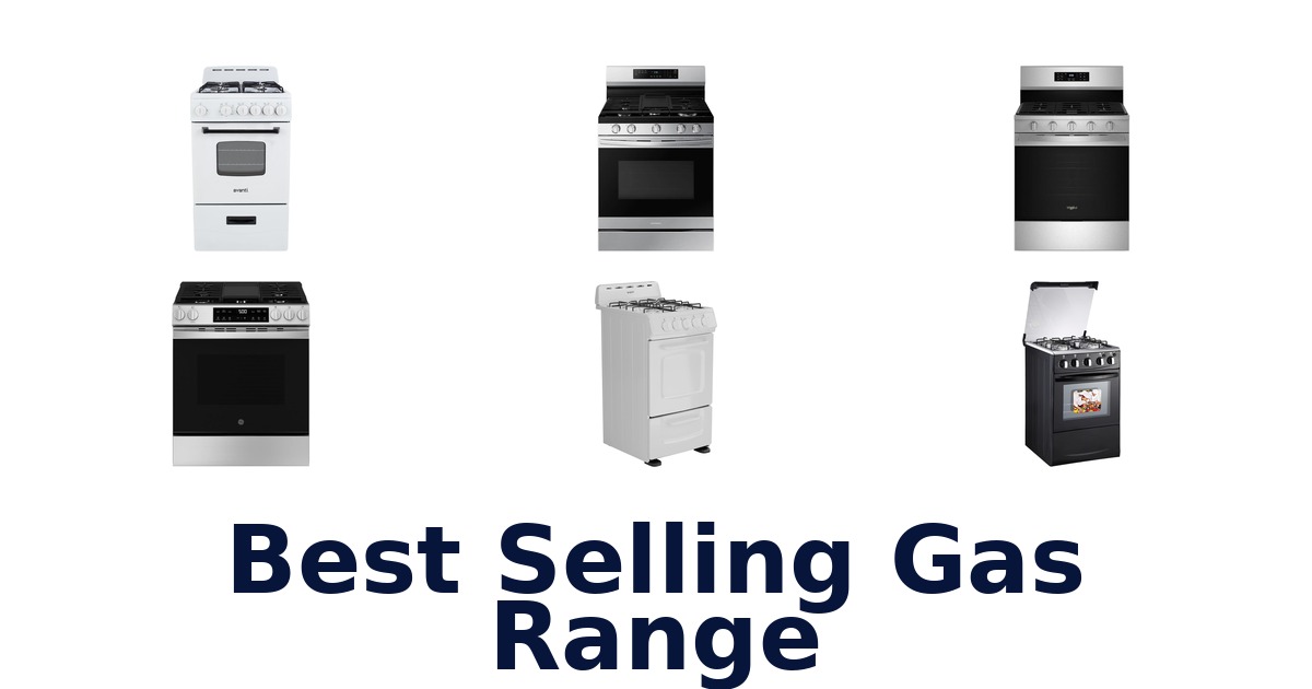 best selling gas range