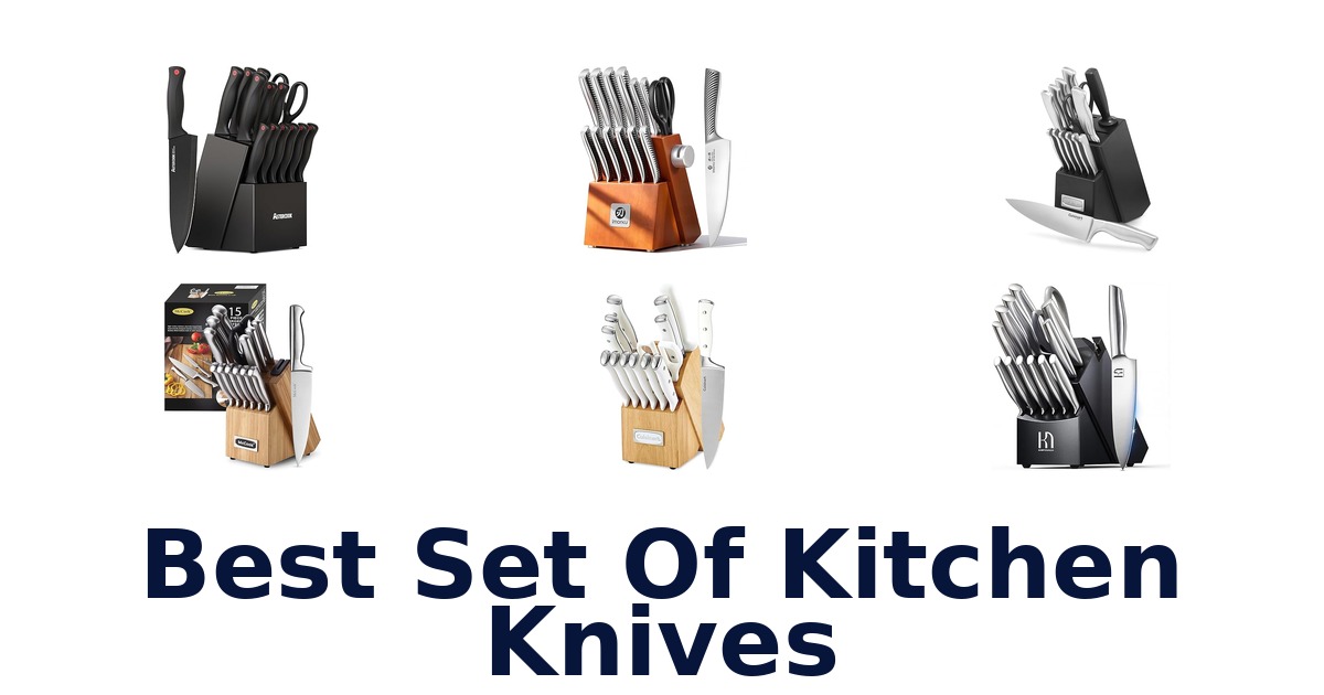 best set of kitchen knives