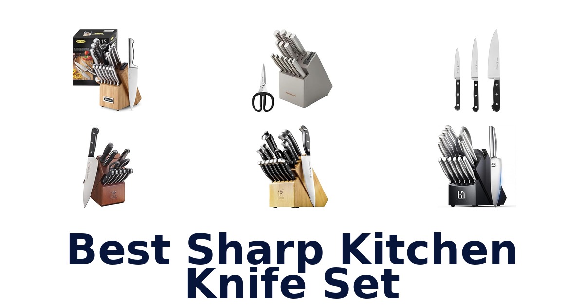 best sharp kitchen knife set