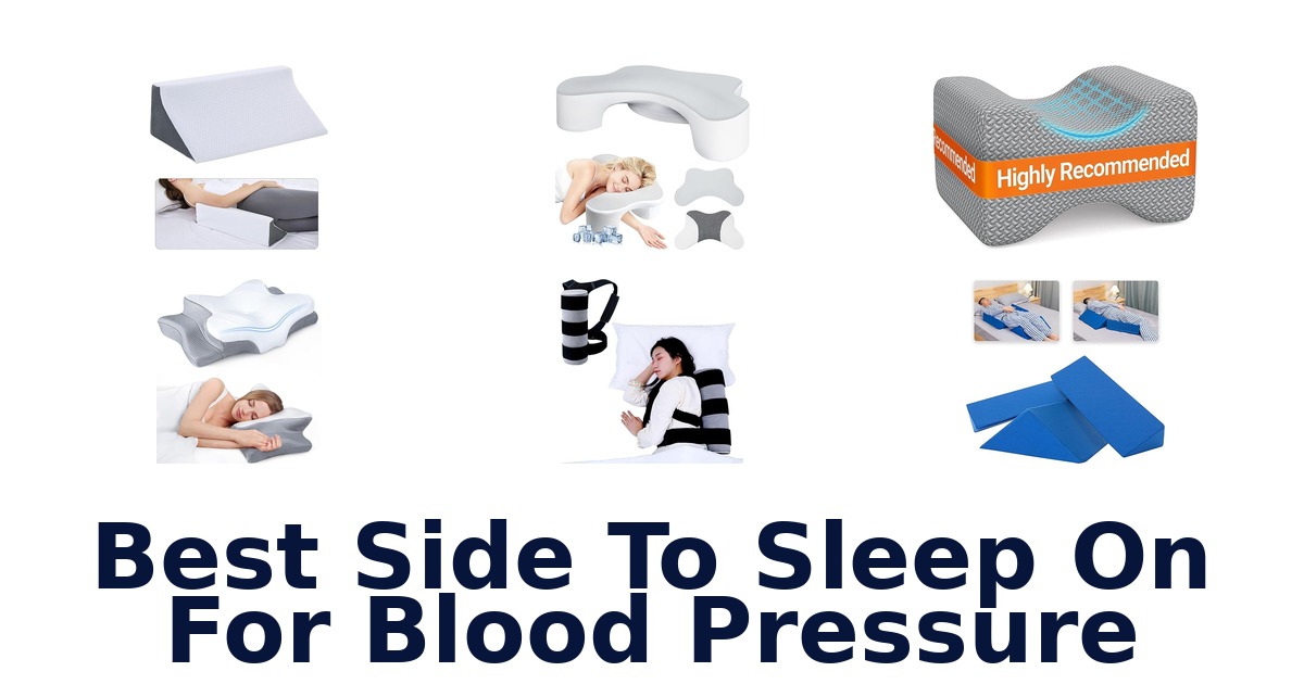 best side to sleep on for blood pressure