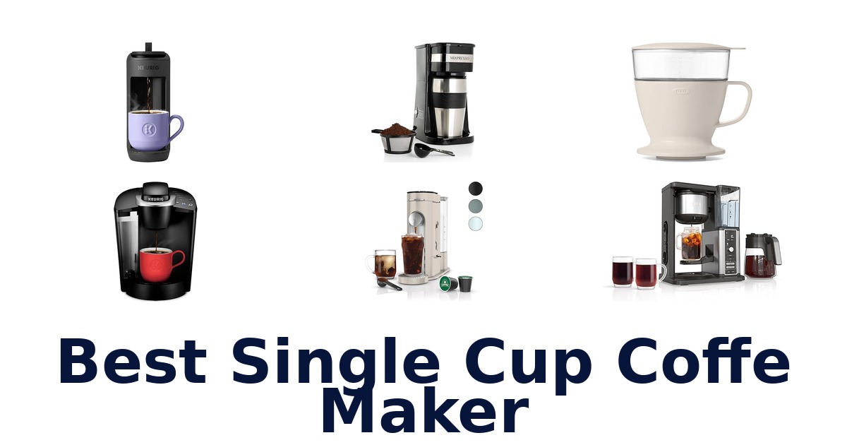 best single cup coffe maker
