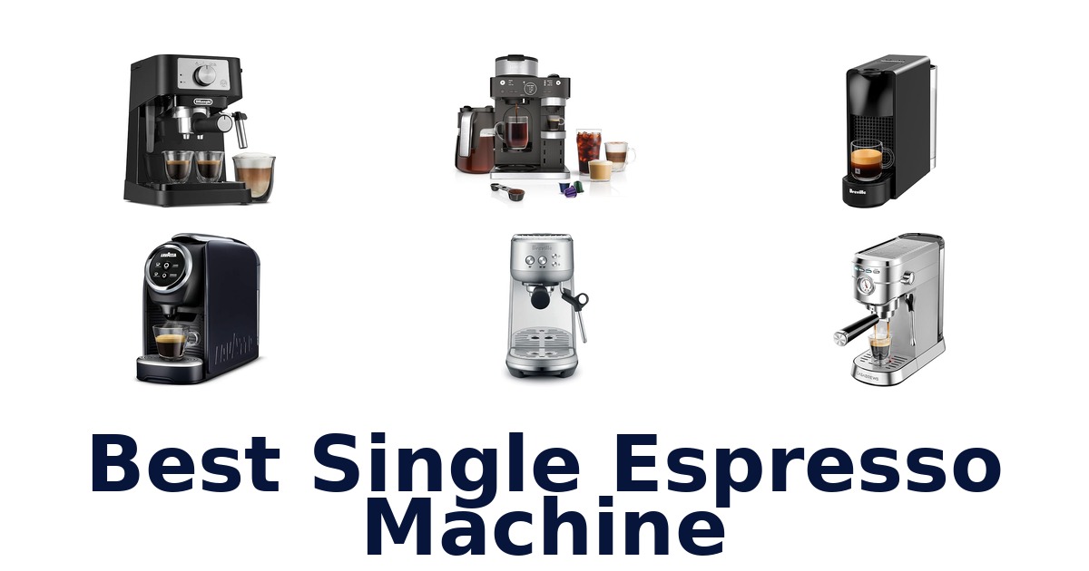 best single espresso machine
