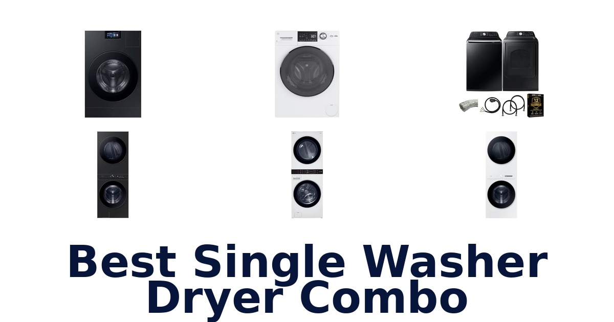 best single washer dryer combo