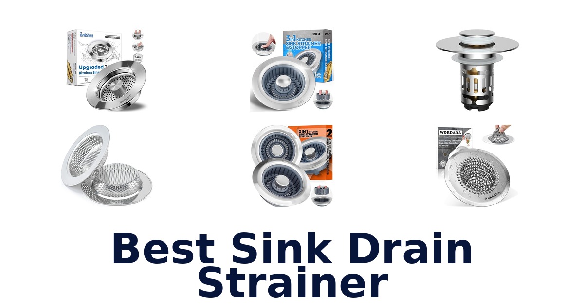 best sink drain strainer