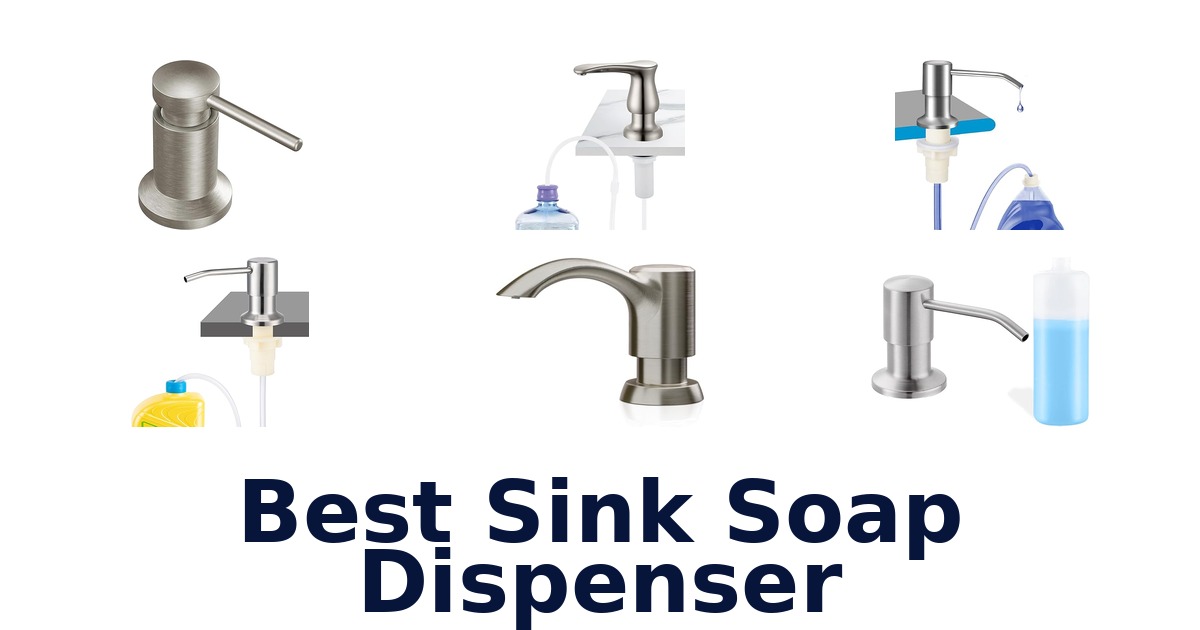 best sink soap dispenser