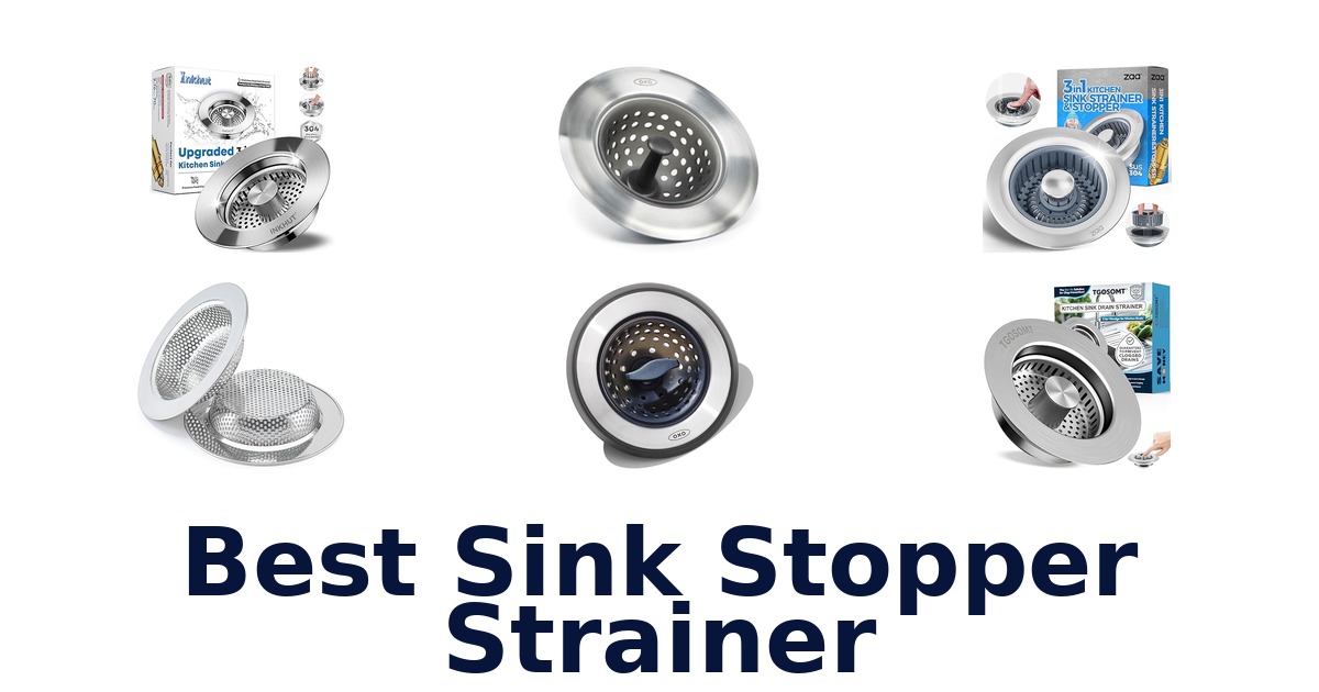 best sink stopper strainer