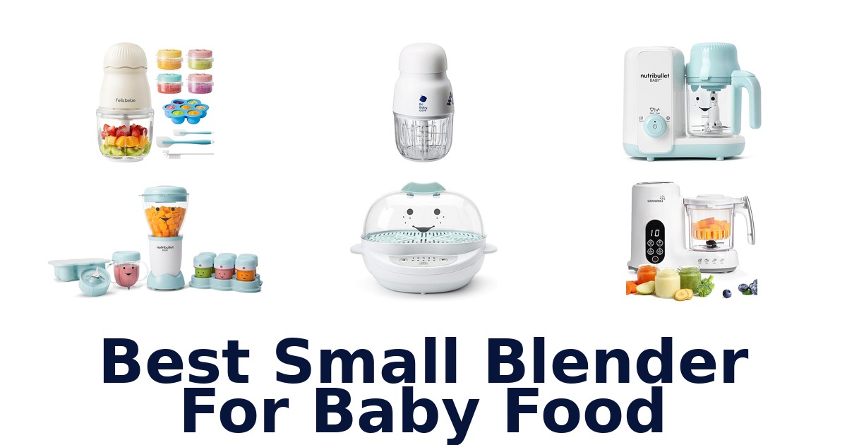 best small blender for baby food