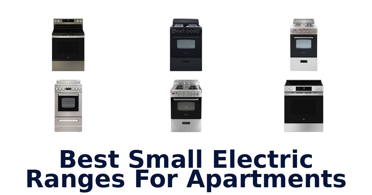 best small electric ranges for apartments