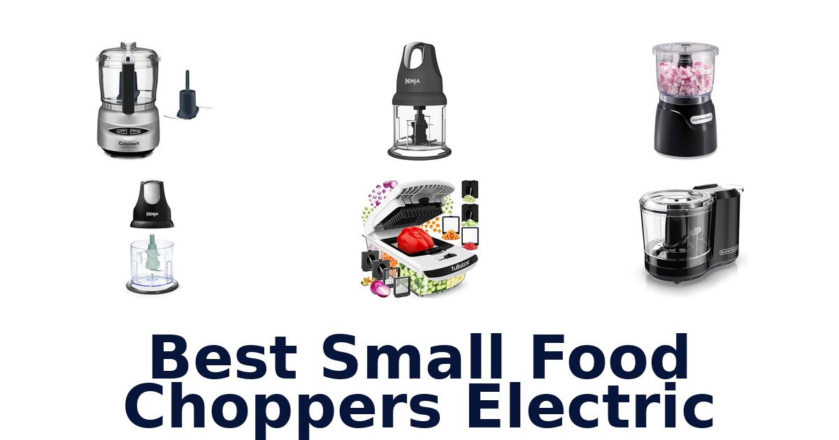 best small food choppers electric