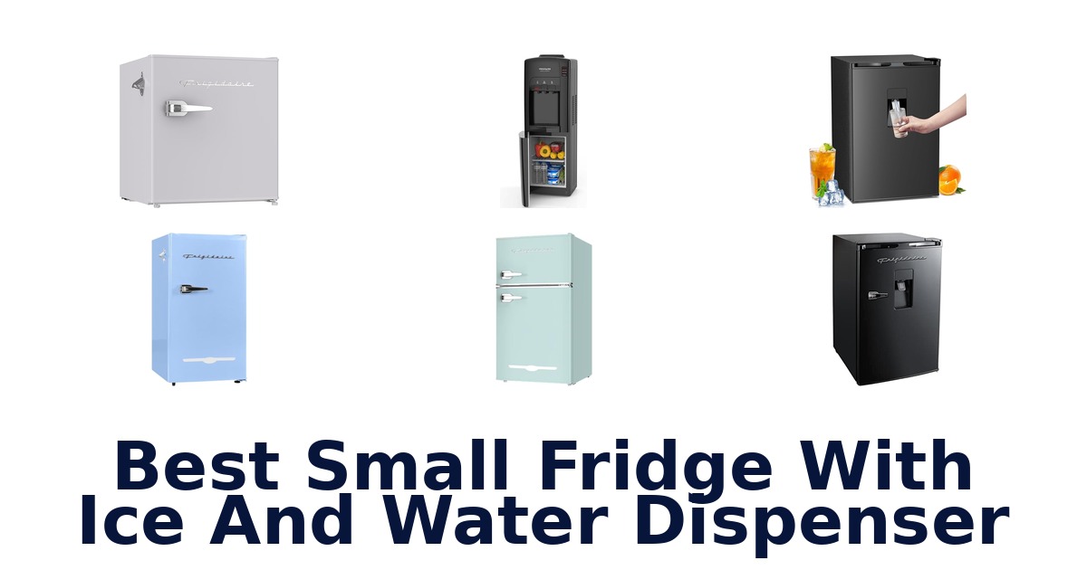 best small fridge with ice and water dispenser