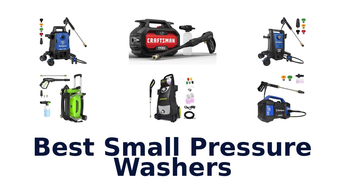best small pressure washers