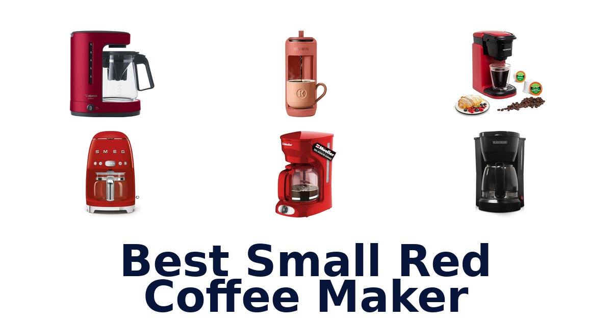best small red coffee maker
