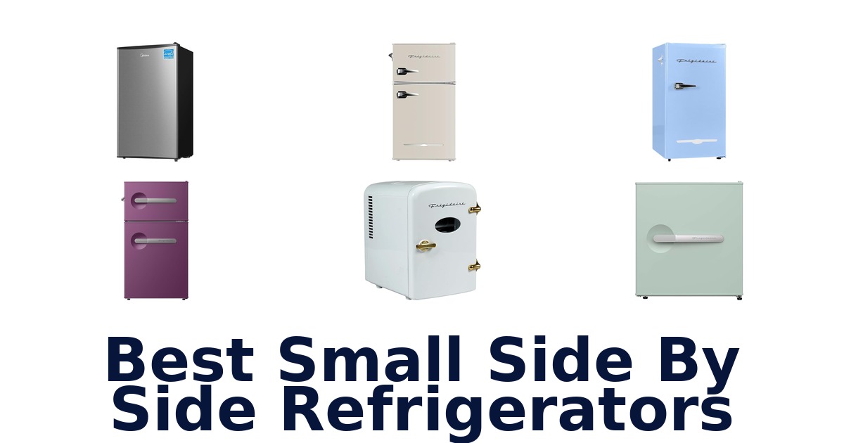 best small side by side refrigerators