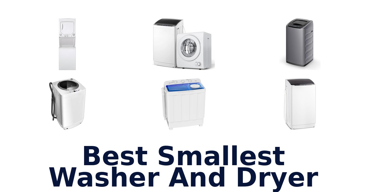 best smallest washer and dryer