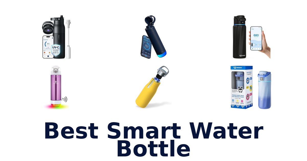 best smart water bottle