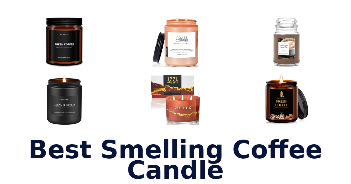 best smelling coffee candle