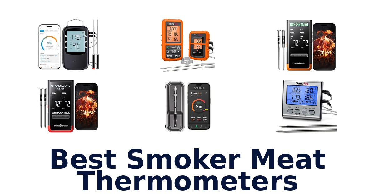 best smoker meat thermometers