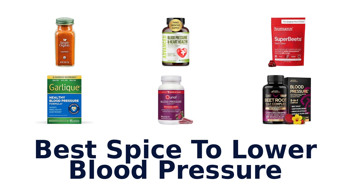 best spice to lower blood pressure