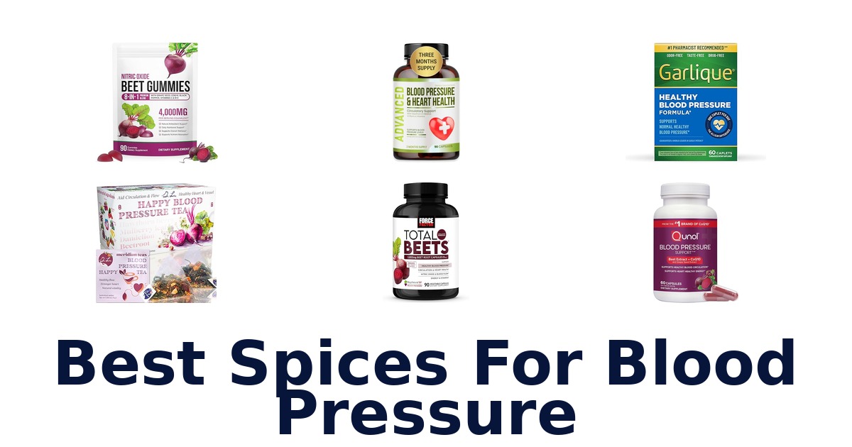 best spices for blood pressure