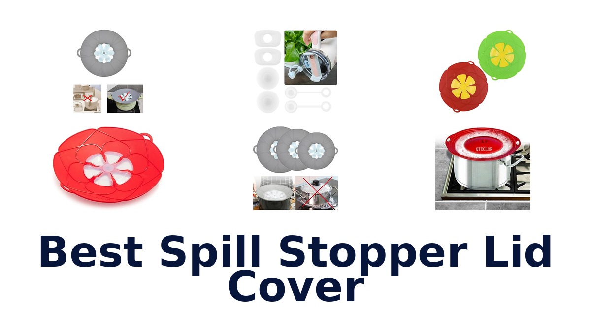 best spill stopper lid cover