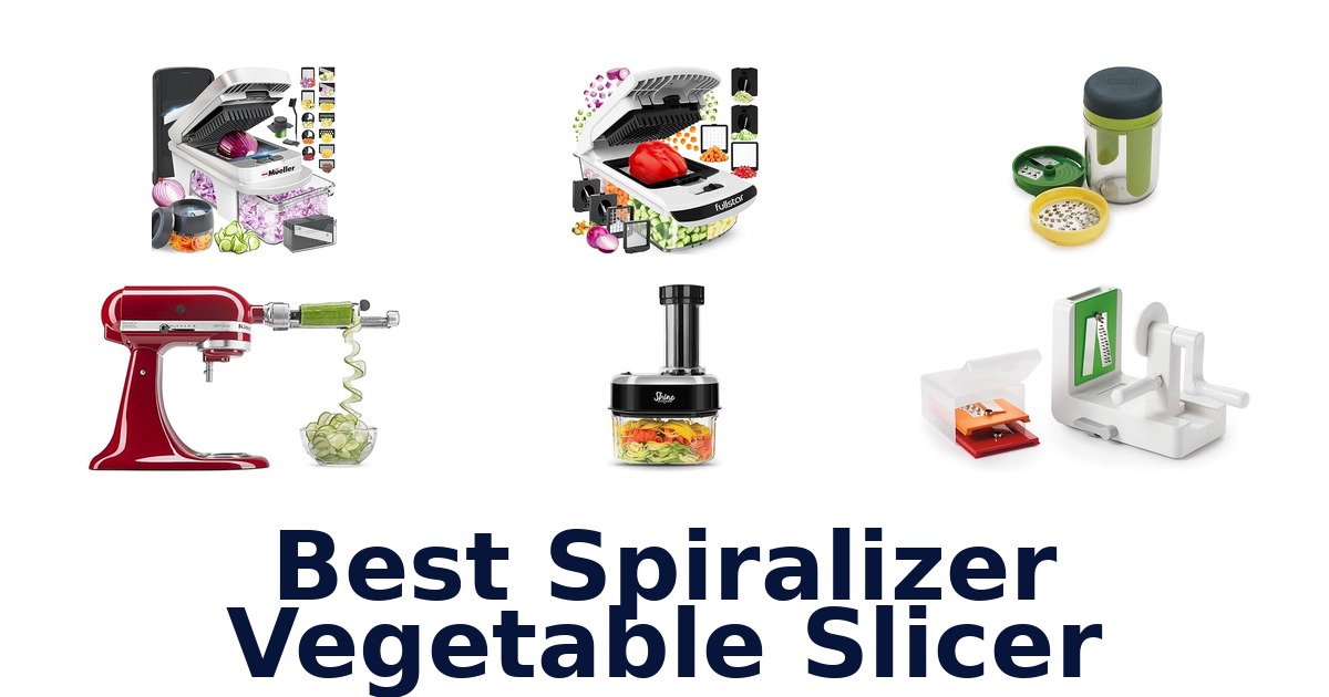 best spiralizer vegetable slicer