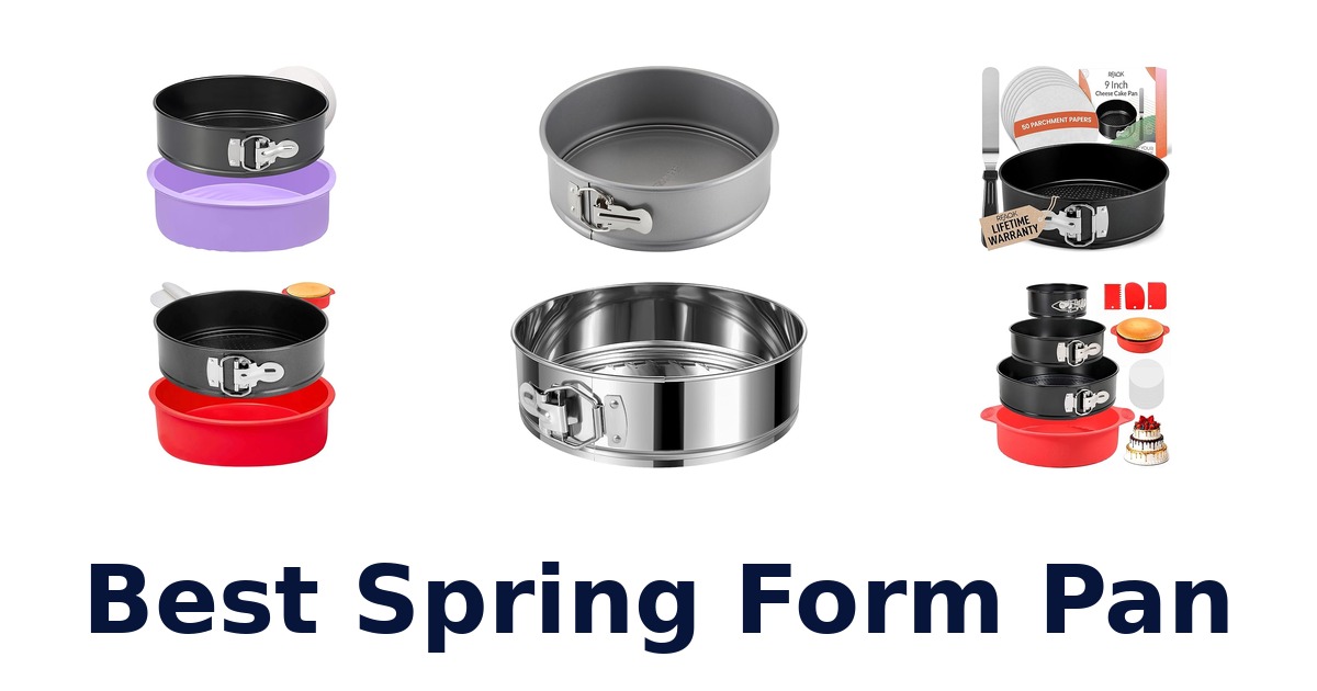 best spring form pan