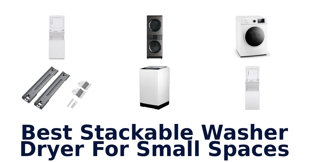 best stackable washer dryer for small spaces