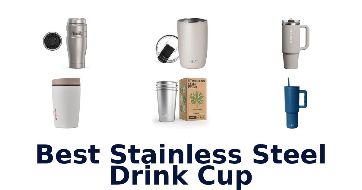best stainless steel drink cup