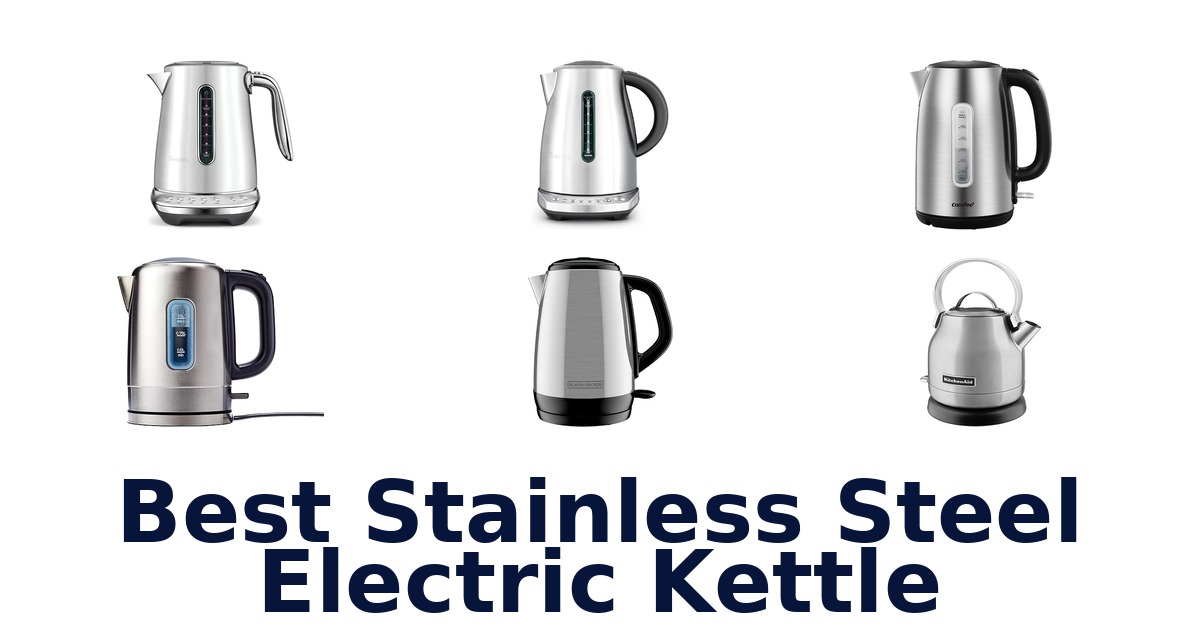 best stainless steel electric kettle