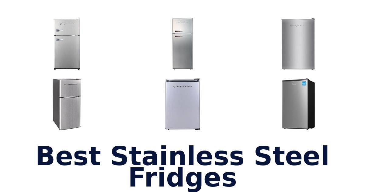 best stainless steel fridges